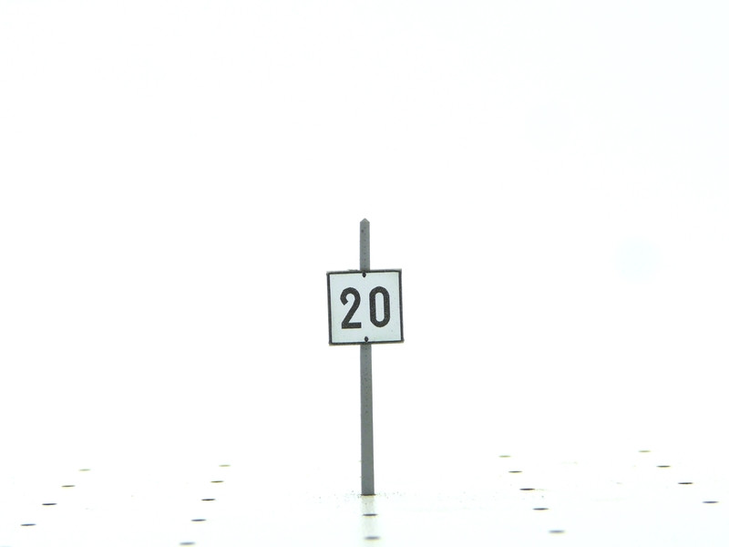 TIV à distance 20 km / heure - N 1/160 ème