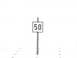 TIV à distance 50 km / h