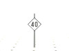 TIV losange 40 km / h