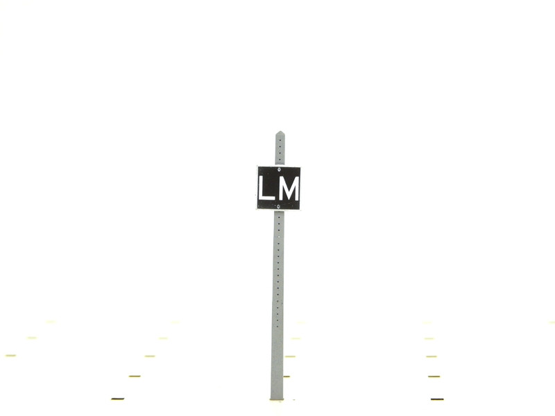 Pancarte « Limite de Manœuvre »