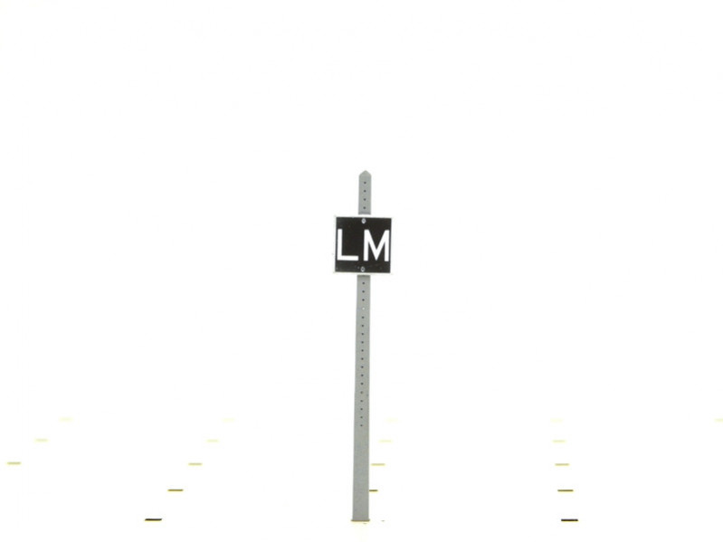 Pancarte « Limite de Manœuvre »