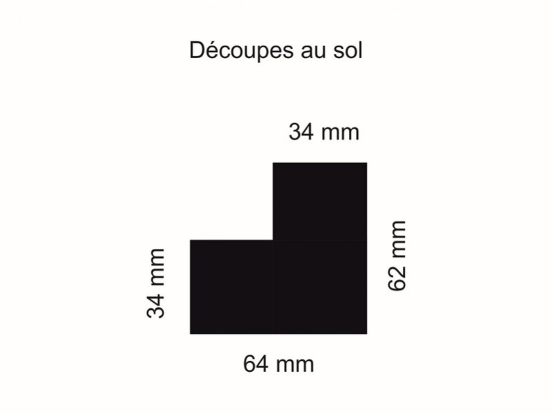 Descentes de quai emprunte au sol