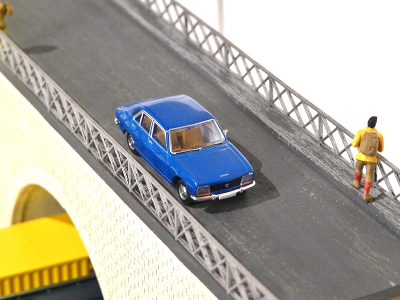 Tunnel Avec Cascade Et Pont Busch 3007 - Échelle HO 1:87 - Neuf Pour Modélisme