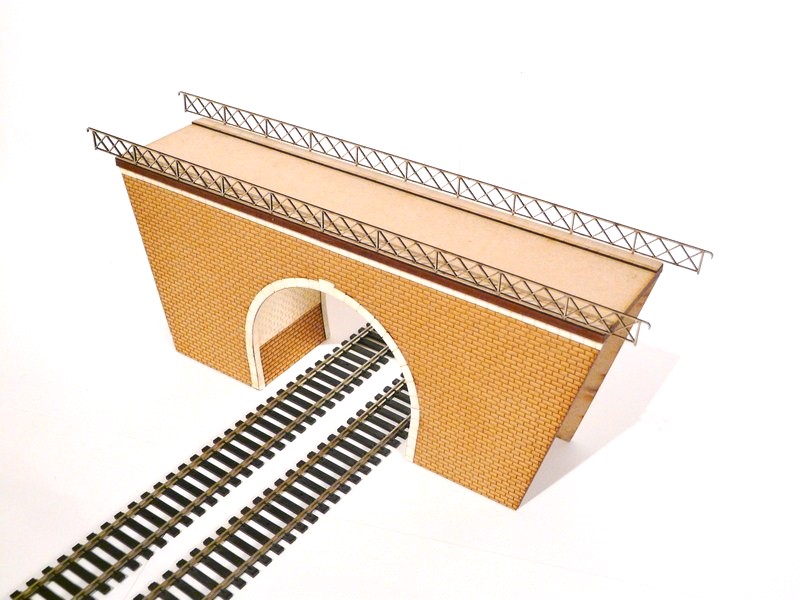Noch 34852 voie N Portail de tunnel, 2 voies 12,3 x 8,5 cm