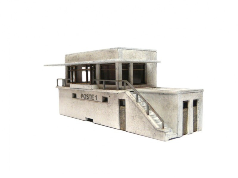 Poste d'aiguillage SNCF - N 1/160 ème