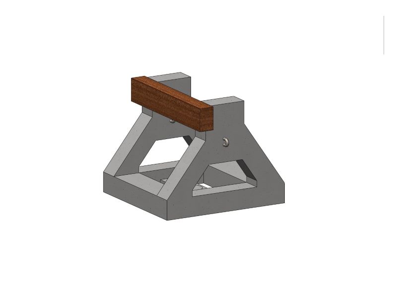Heurtoir bi-bloc - N 1/160 ème