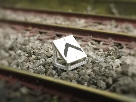 Entrevoie réduite « Chevron »