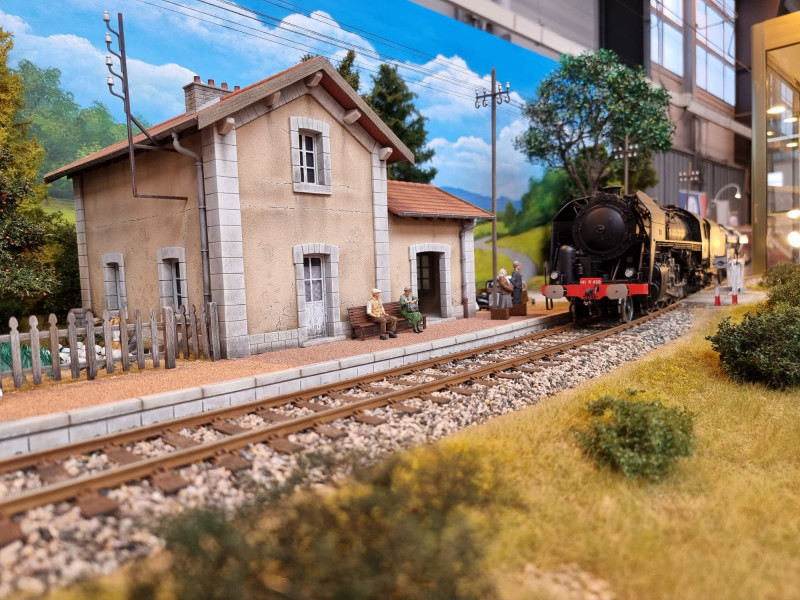 Diorama Halte Là - Echelle I 1/32 ème