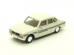 Peugeot 504 blanche Michelin