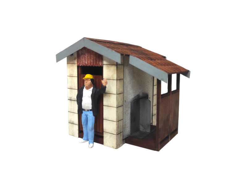 Toilettes de gare PLM - O 1/43 ème