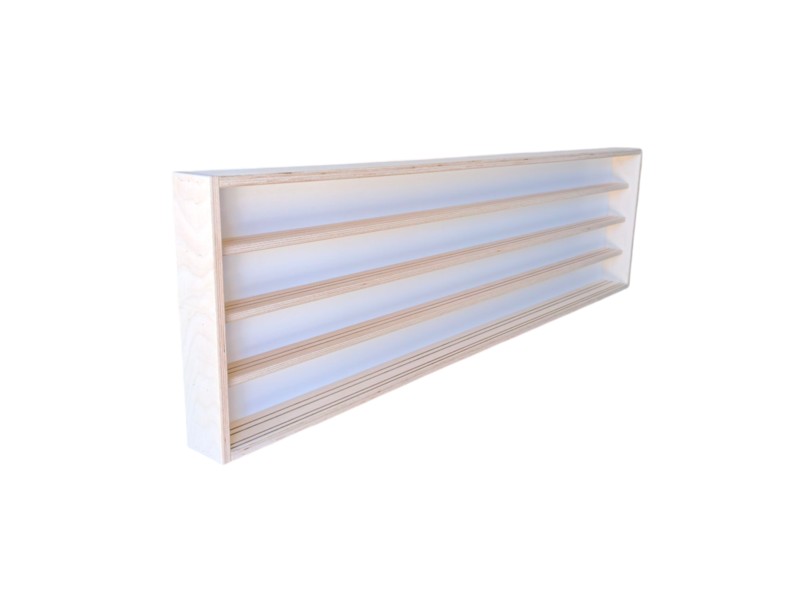 Vitrine 4 niveaux - 130 cm