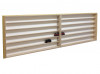 Vitrines semi-ouvertes 6 niveaux - 200 cm