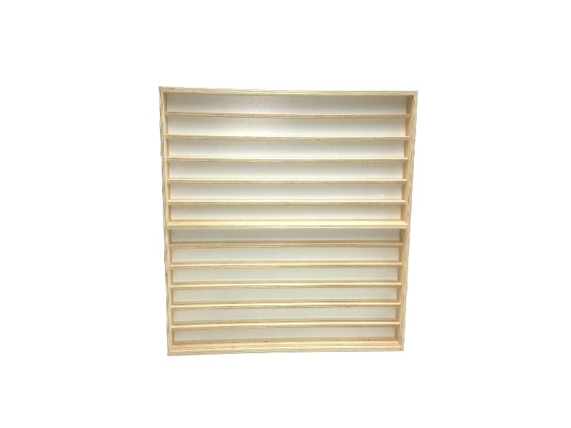 Vitrine 10 niveaux - 60 cm ( N 1/160 ème )