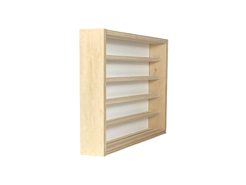 Vitrine 5 niveaux - 60 cm ( N 1/160 ème )