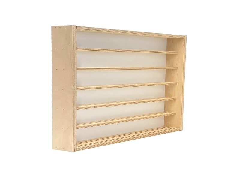 Vitrine 6 niveaux - 60 cm ( N 1/160 ème )
