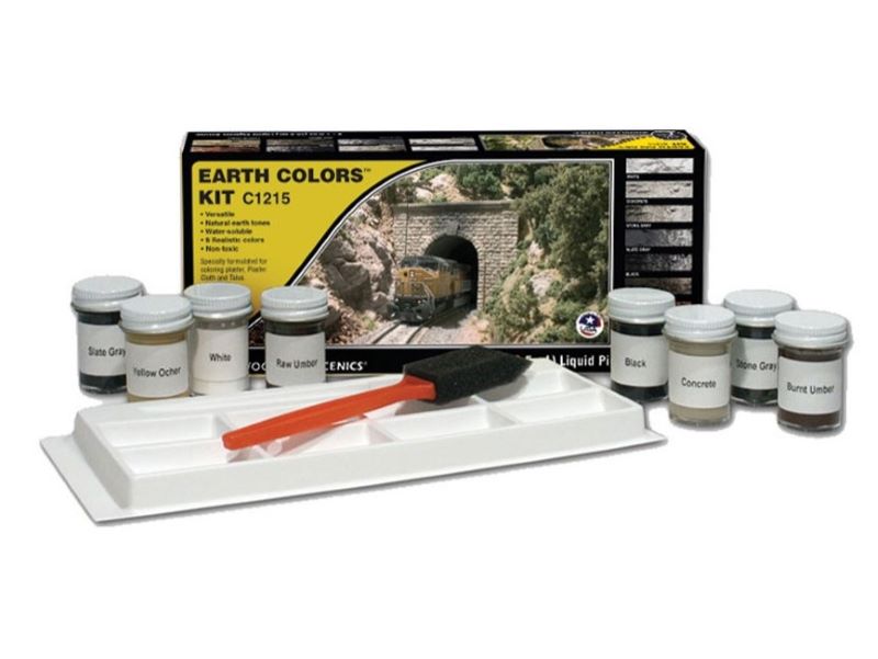 Set de terre à décor avec outils